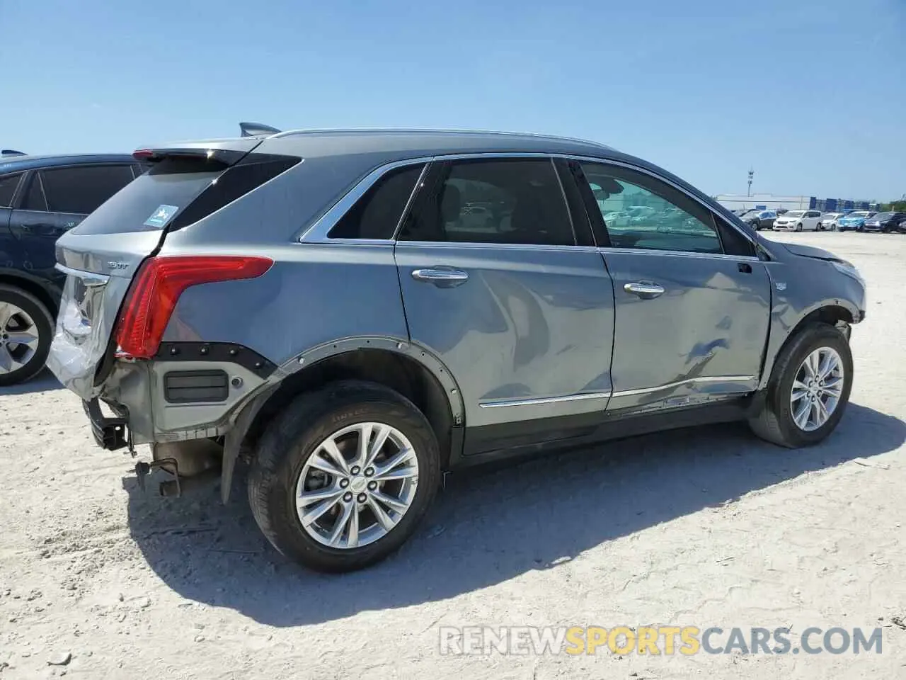 3 Photograph of a damaged car 1GYKNAR46PZ129317 CADILLAC XT5 2023