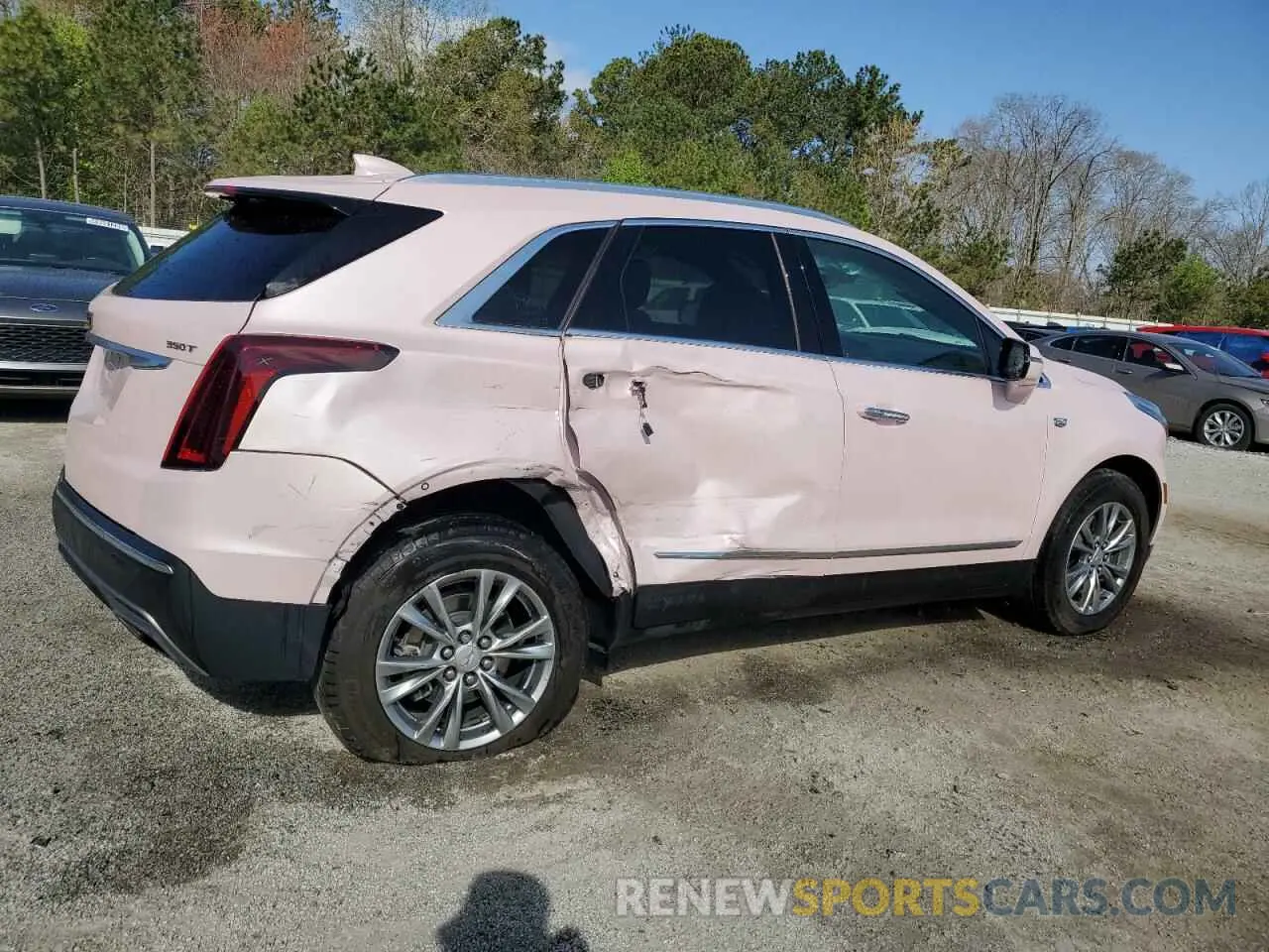 3 Photograph of a damaged car 1GYKNCR44PZ159363 CADILLAC XT5 2023