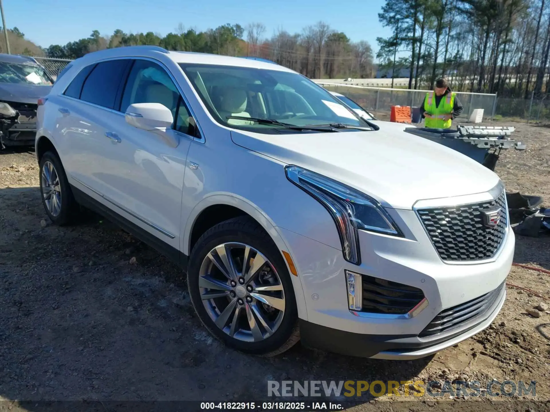1 Photograph of a damaged car 1GYKNCR46PZ110617 CADILLAC XT5 2023