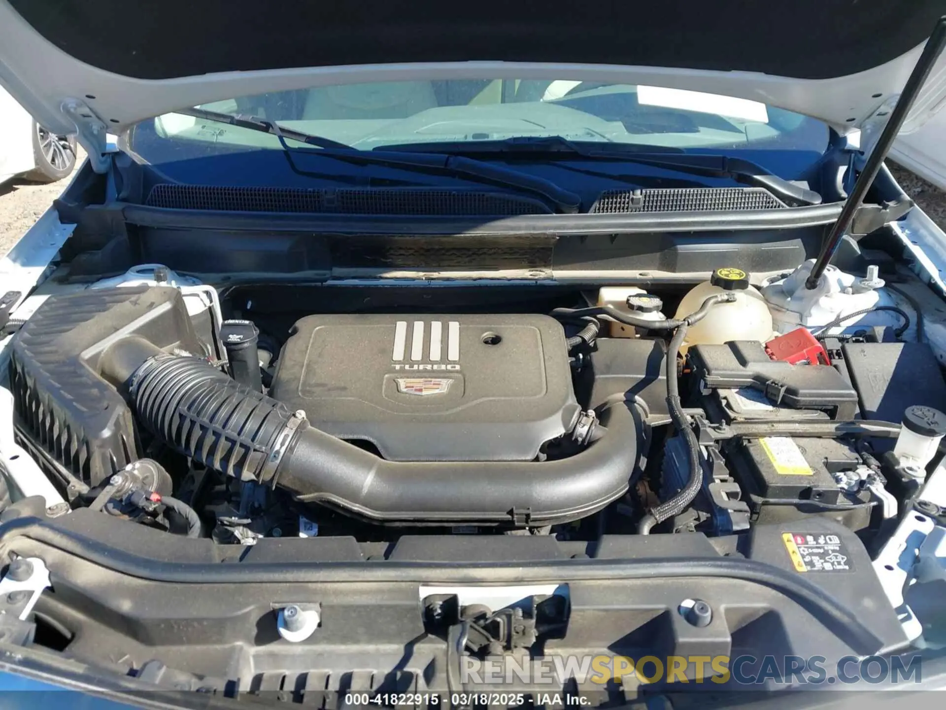 10 Photograph of a damaged car 1GYKNCR46PZ110617 CADILLAC XT5 2023