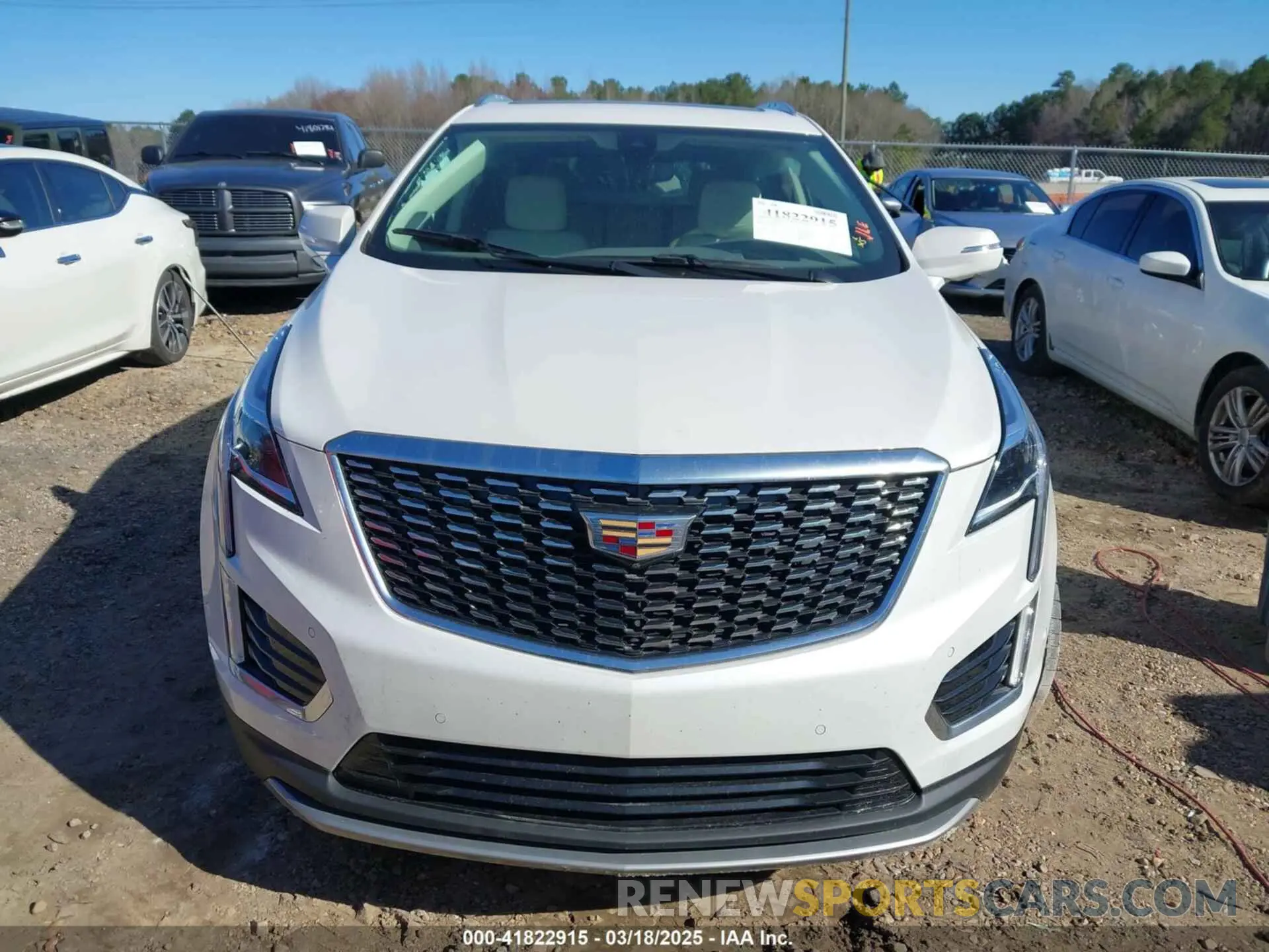 11 Photograph of a damaged car 1GYKNCR46PZ110617 CADILLAC XT5 2023