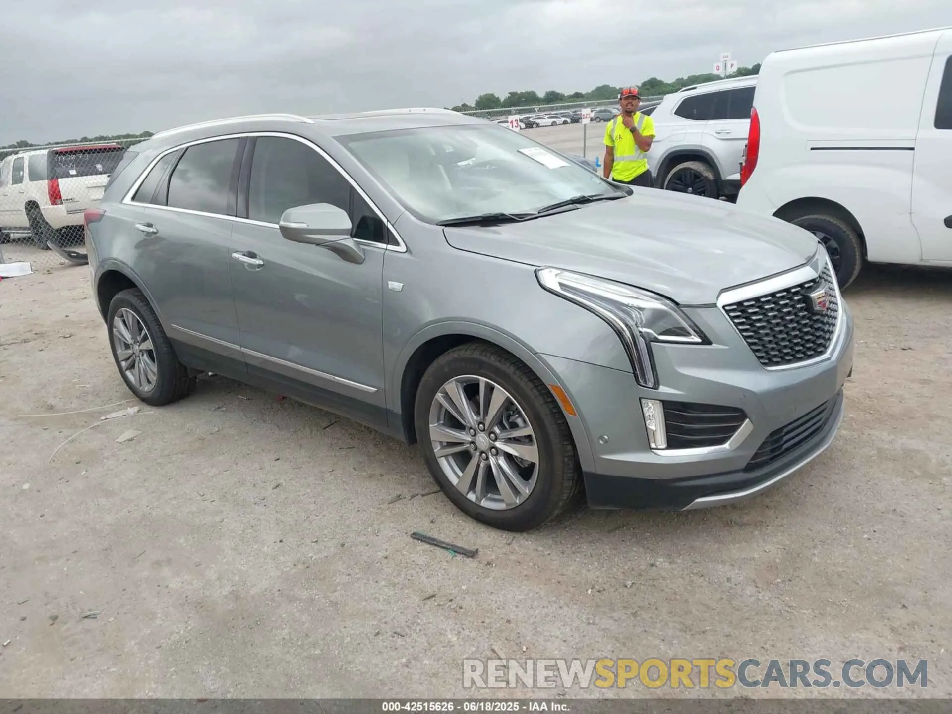 1 Photograph of a damaged car 1GYKNCRS2PZ203892 CADILLAC XT5 2023