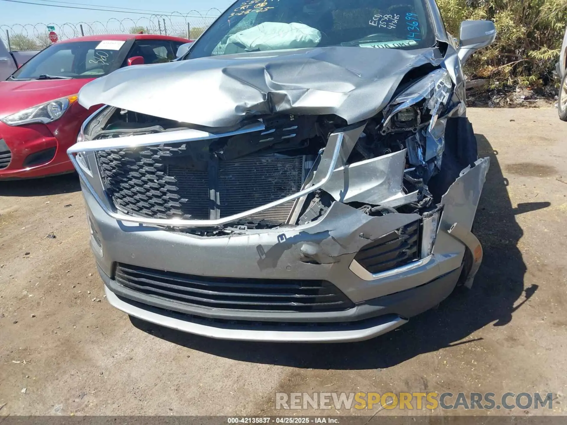 6 Photograph of a damaged car 1GYKNCRS3PZ143699 CADILLAC XT5 2023