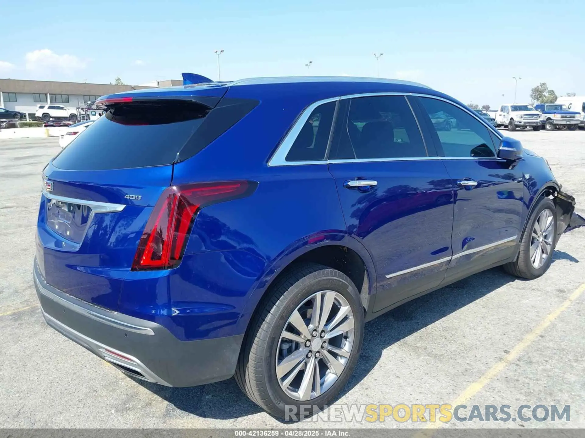 4 Photograph of a damaged car 1GYKNCRS3PZ176654 CADILLAC XT5 2023