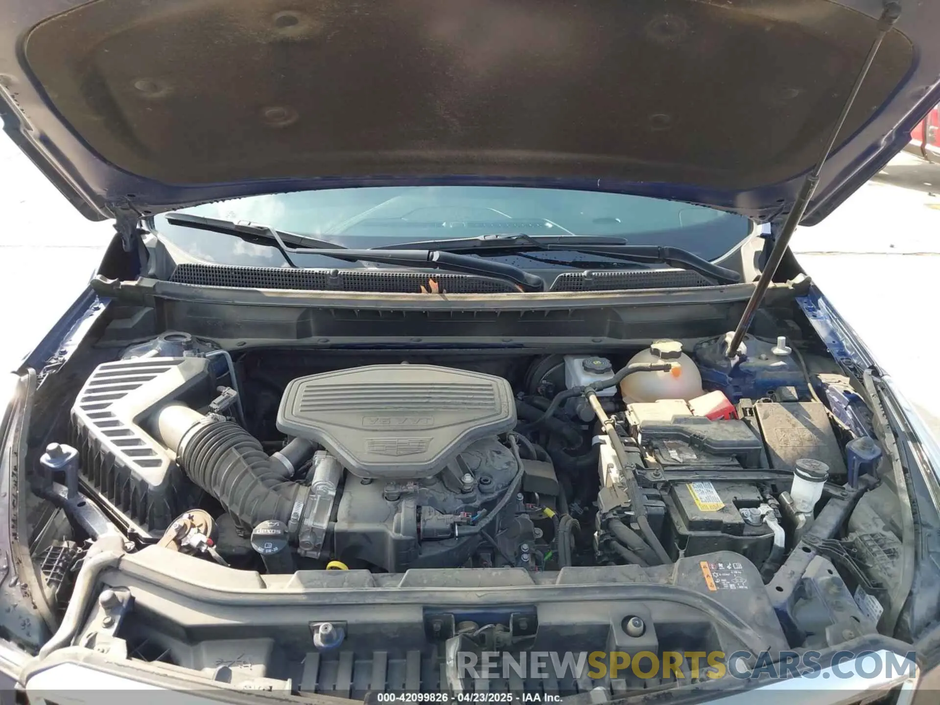 10 Photograph of a damaged car 1GYKNCRS4PZ151486 CADILLAC XT5 2023