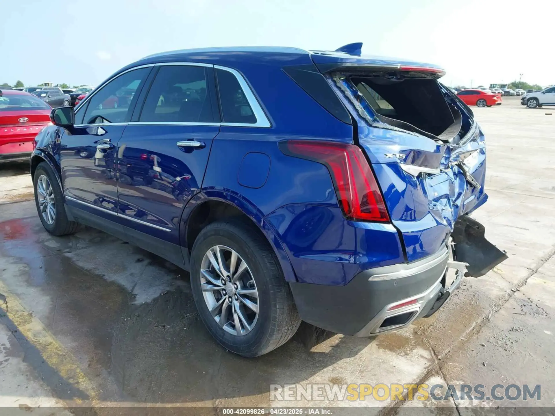 3 Photograph of a damaged car 1GYKNCRS4PZ151486 CADILLAC XT5 2023
