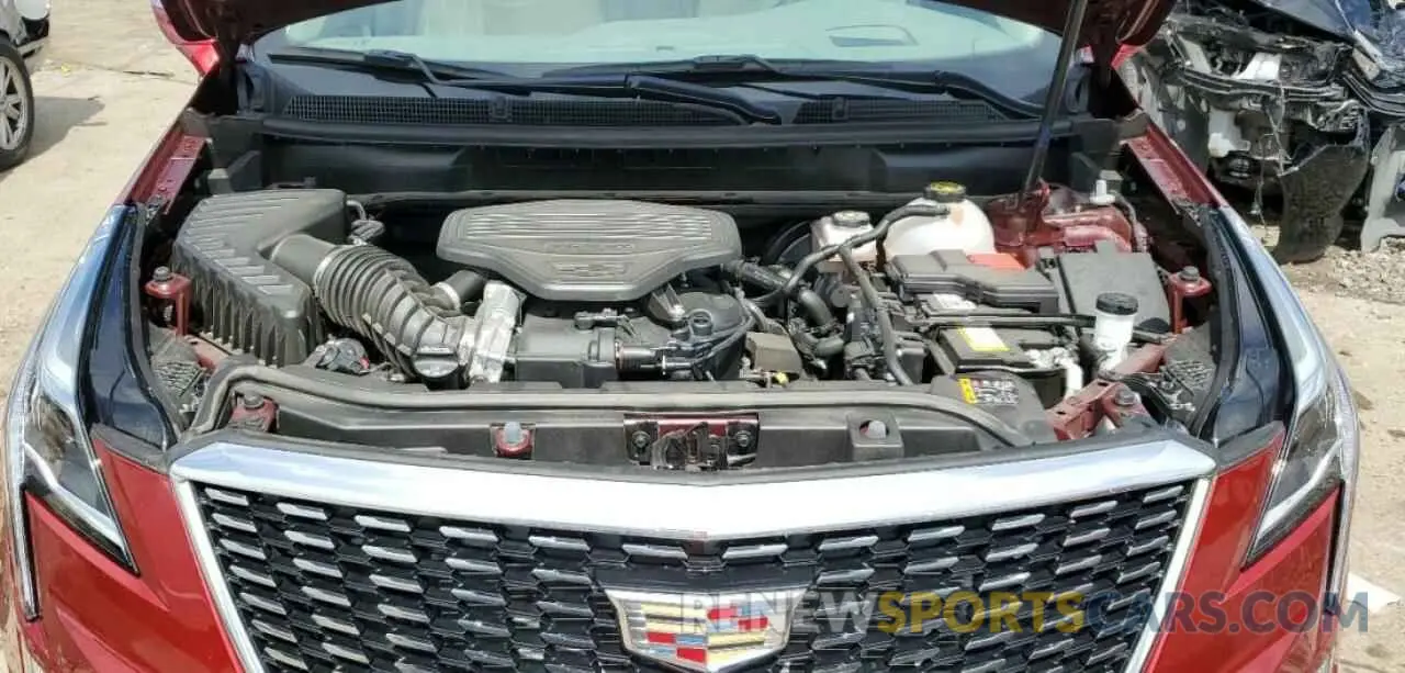 12 Photograph of a damaged car 1GYKNCRS5PZ173528 CADILLAC XT5 2023