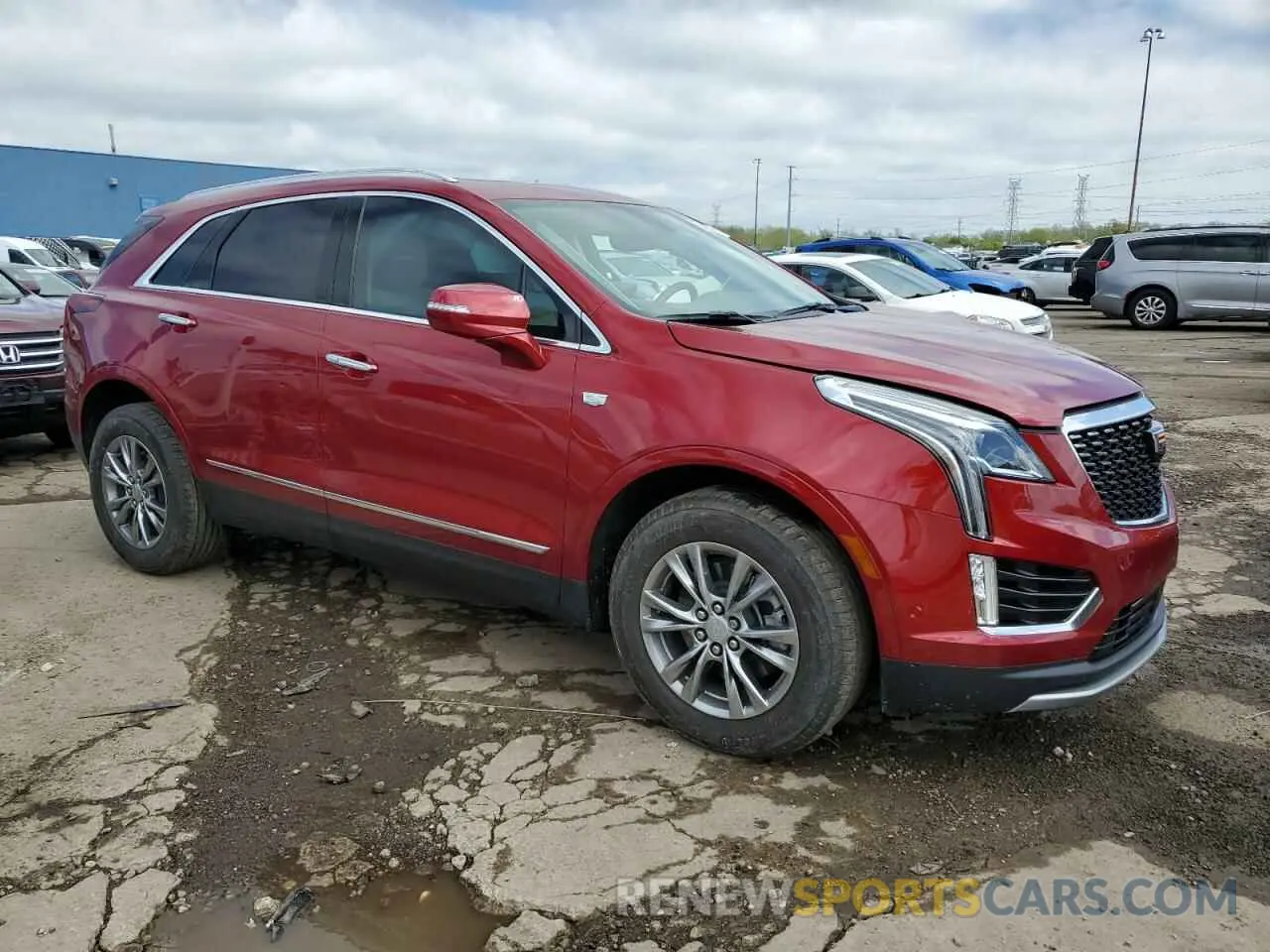 4 Photograph of a damaged car 1GYKNCRS5PZ173528 CADILLAC XT5 2023