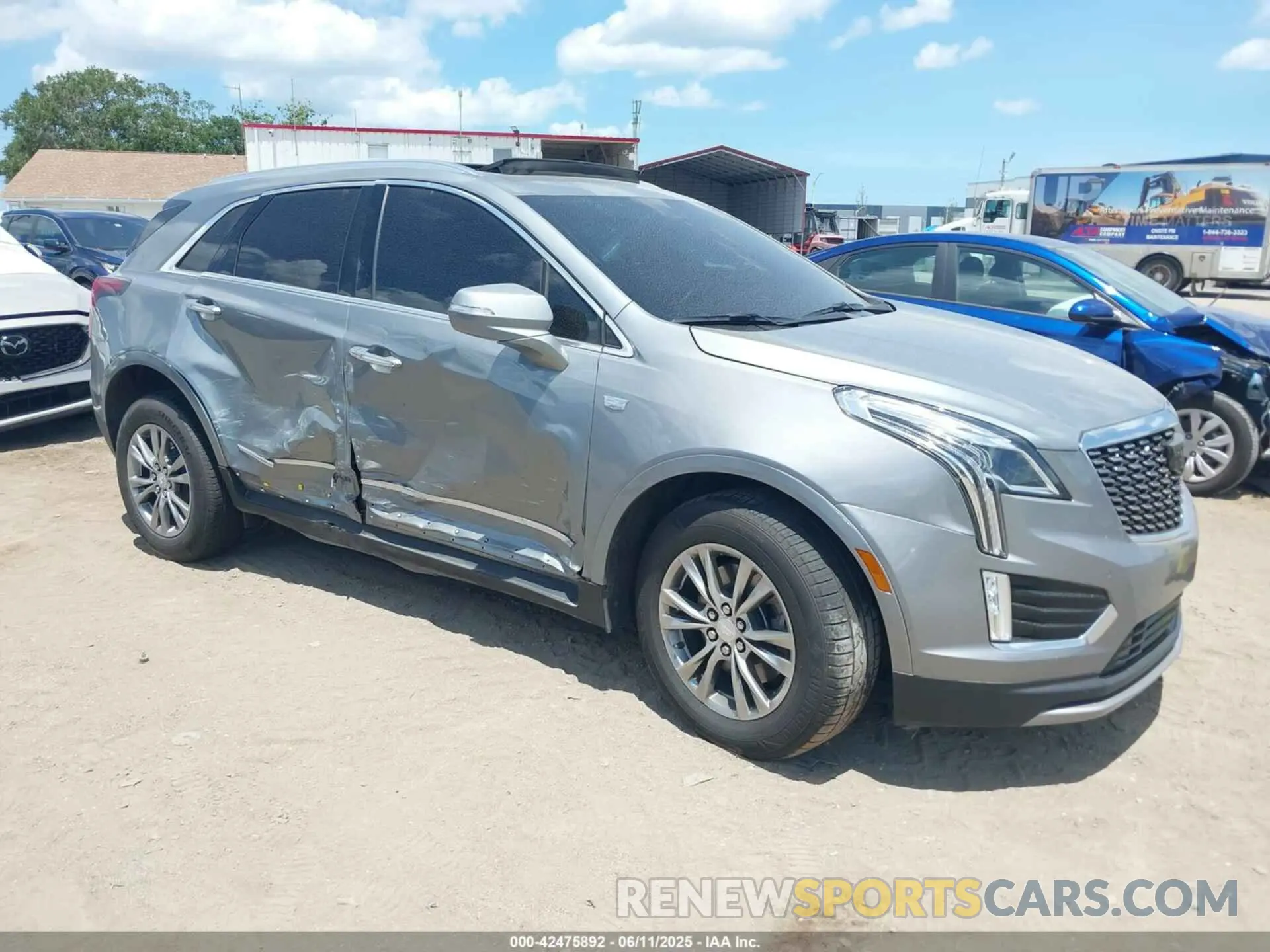 1 Photograph of a damaged car 1GYKNCRS6PZ151361 CADILLAC XT5 2023