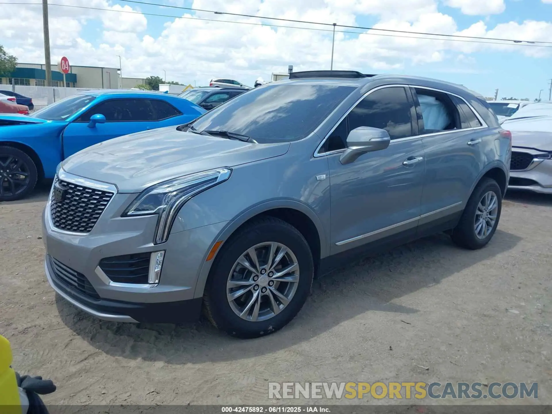 2 Photograph of a damaged car 1GYKNCRS6PZ151361 CADILLAC XT5 2023