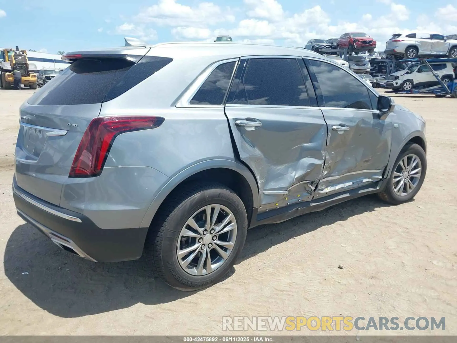 4 Photograph of a damaged car 1GYKNCRS6PZ151361 CADILLAC XT5 2023