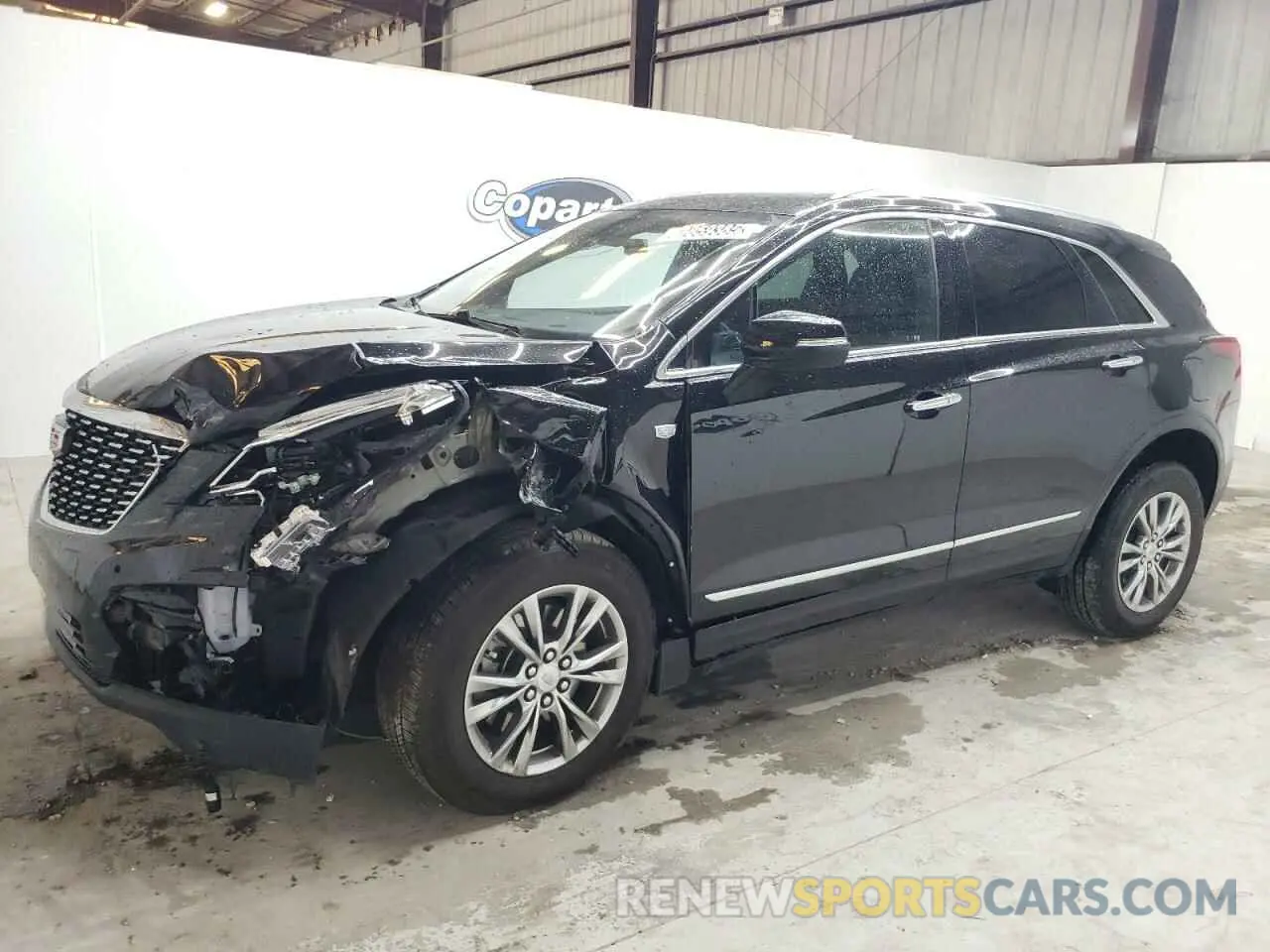 1 Photograph of a damaged car 1GYKNCRS6PZ171335 CADILLAC XT5 2023