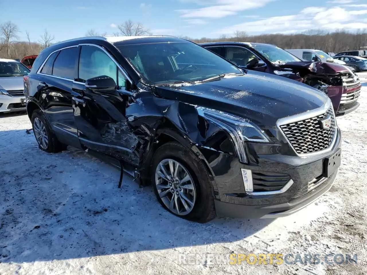 4 Photograph of a damaged car 1GYKNDR40PZ136894 CADILLAC XT5 2023