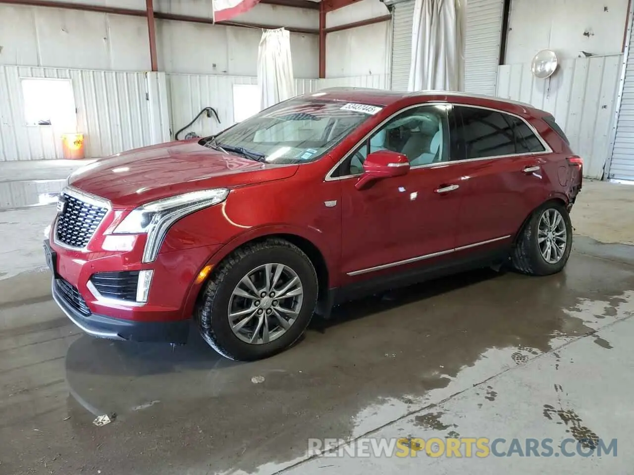 1 Photograph of a damaged car 1GYKNDR45PZ161788 CADILLAC XT5 2023