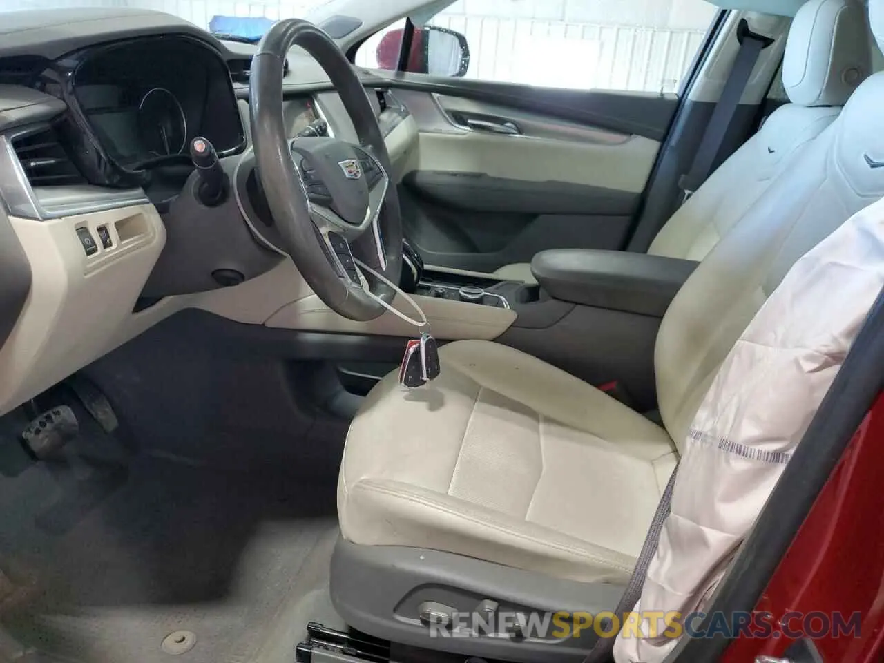 7 Photograph of a damaged car 1GYKNDR45PZ161788 CADILLAC XT5 2023