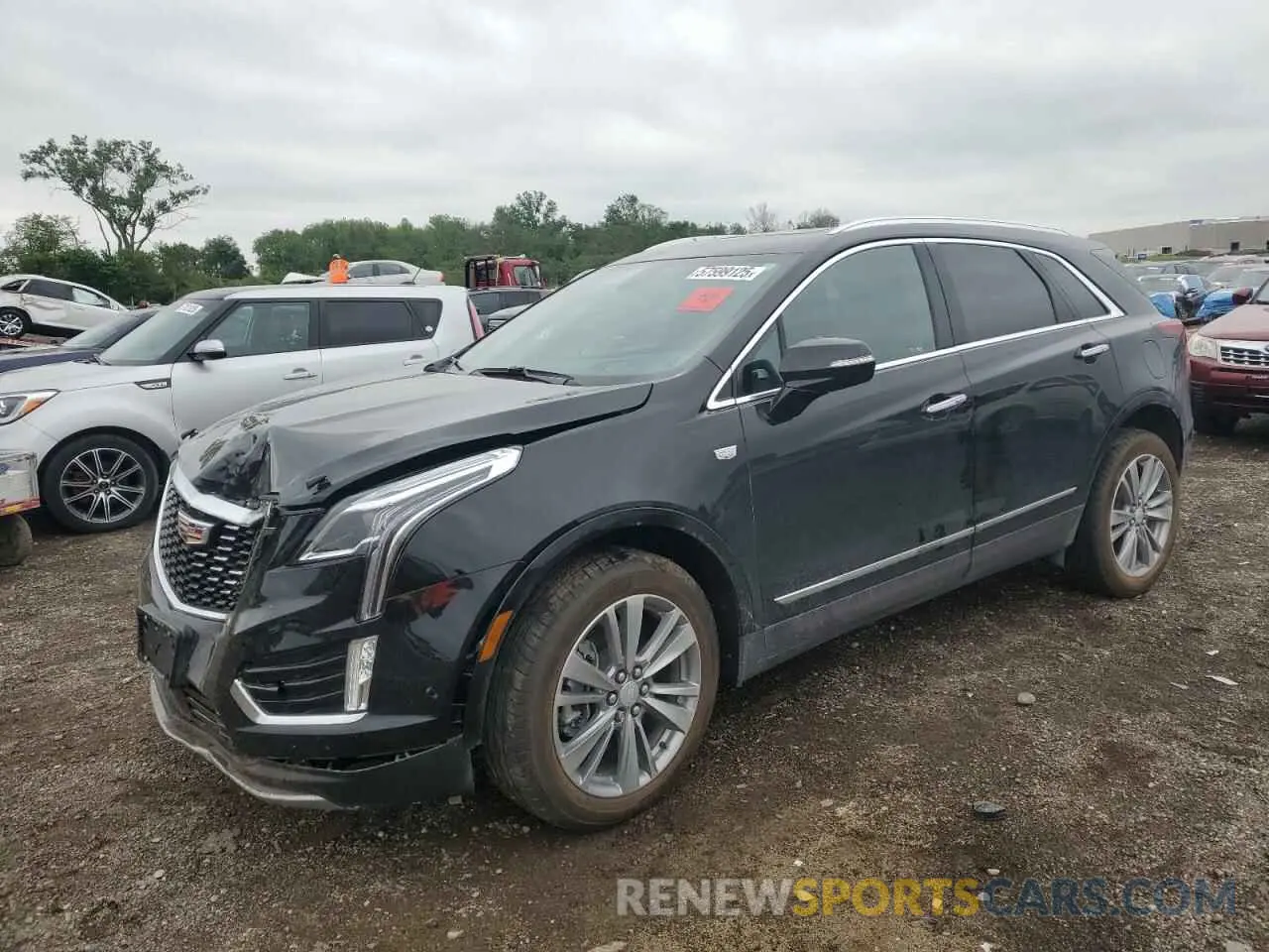 1 Photograph of a damaged car 1GYKNDR45PZ224937 CADILLAC XT5 2023