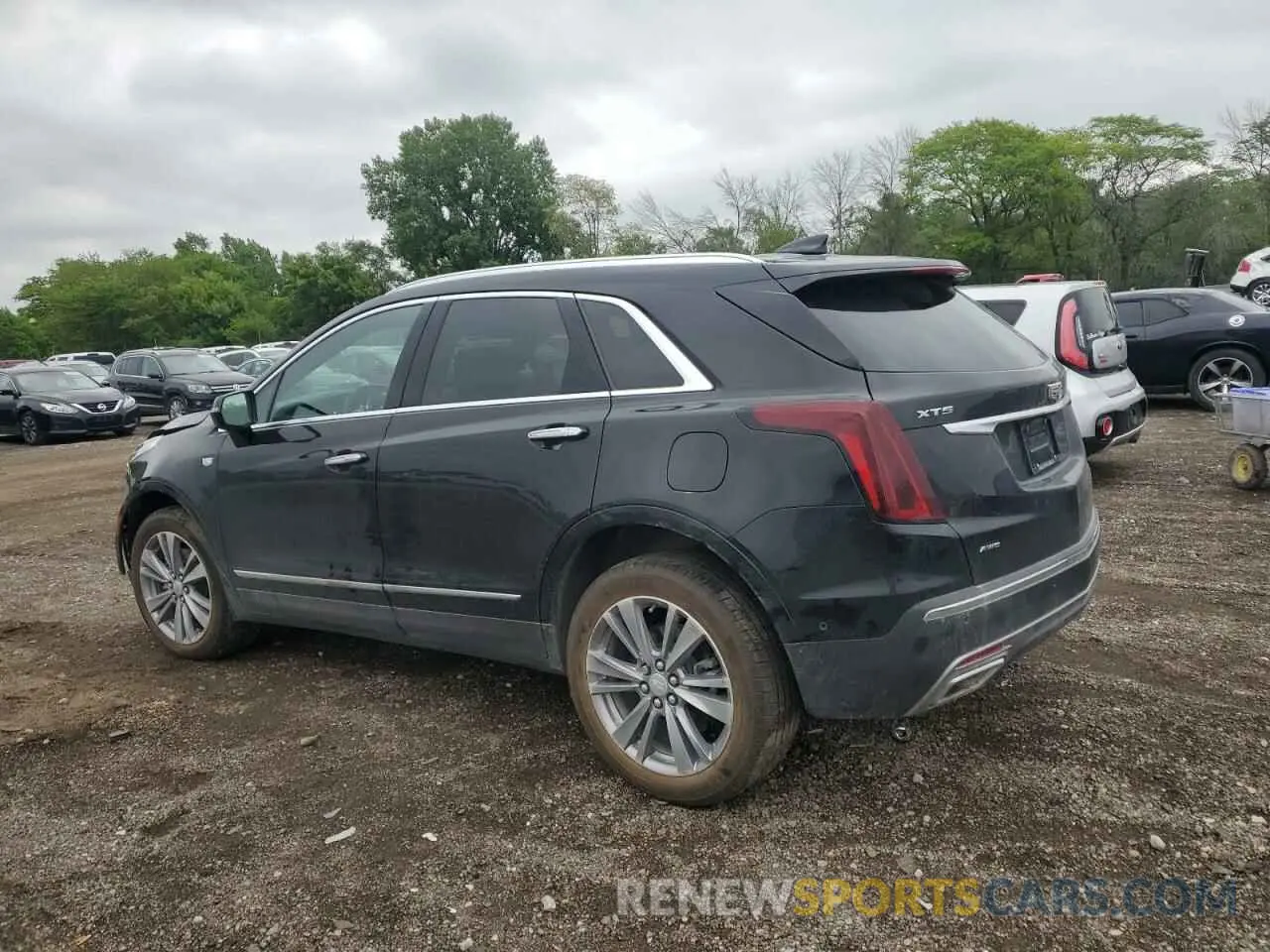 2 Photograph of a damaged car 1GYKNDR45PZ224937 CADILLAC XT5 2023