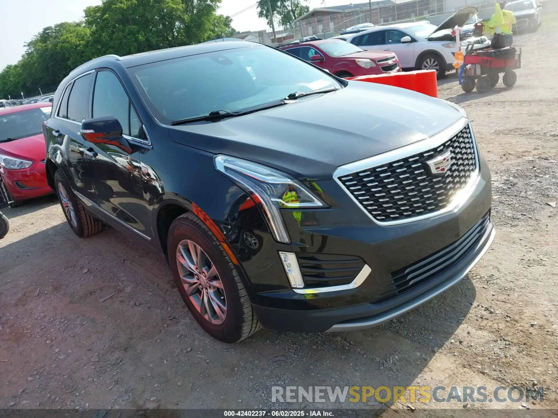 1 Photograph of a damaged car 1GYKNDRS0PZ134495 CADILLAC XT5 2023