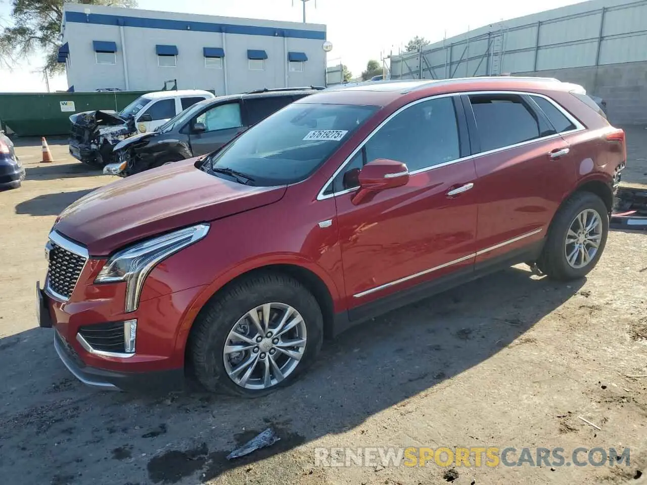 1 Photograph of a damaged car 1GYKNDRS1PZ142878 CADILLAC XT5 2023