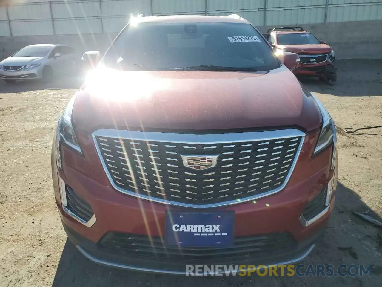 5 Photograph of a damaged car 1GYKNDRS1PZ142878 CADILLAC XT5 2023