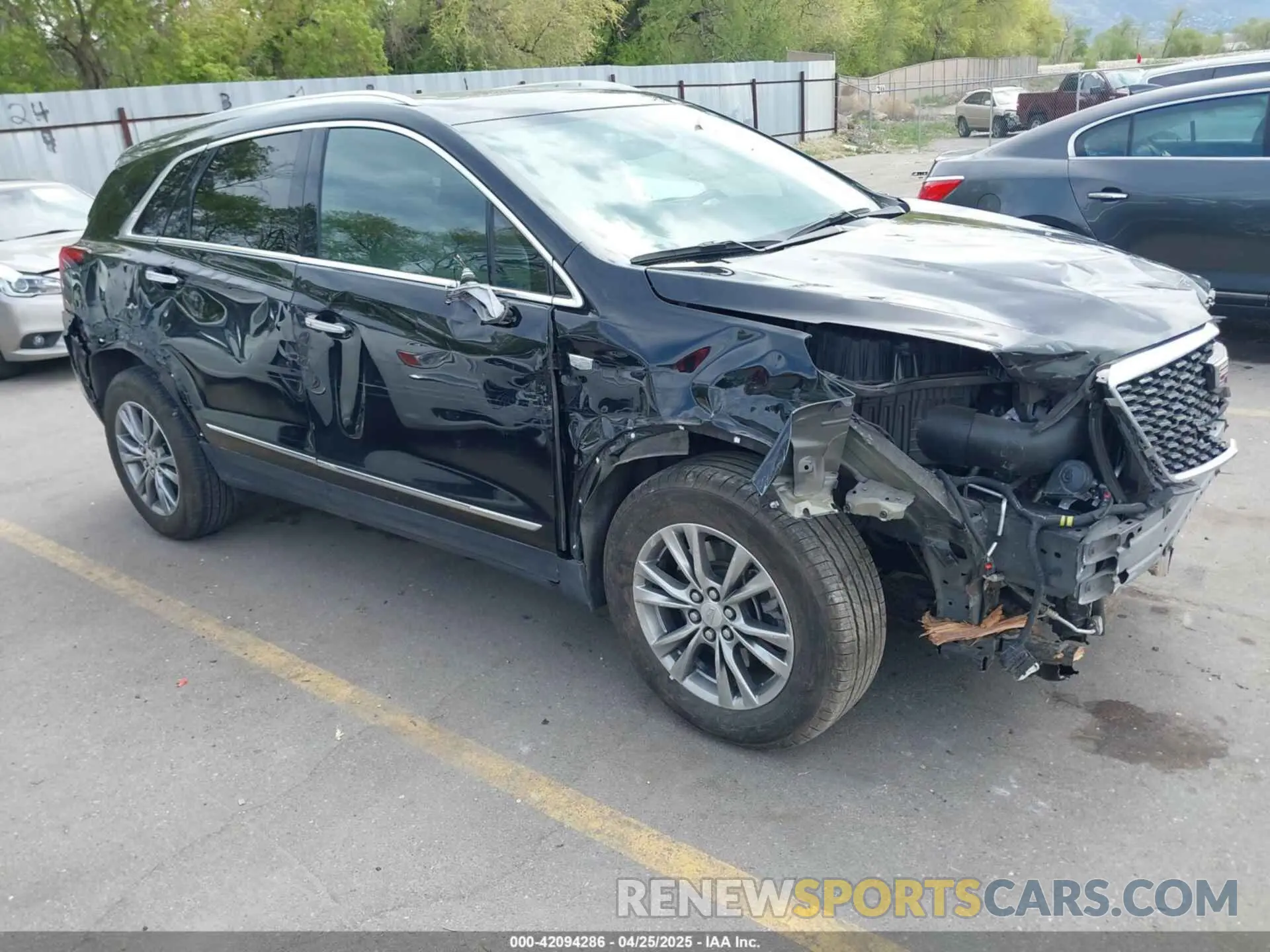 1 Photograph of a damaged car 1GYKNDRS2PZ207186 CADILLAC XT5 2023