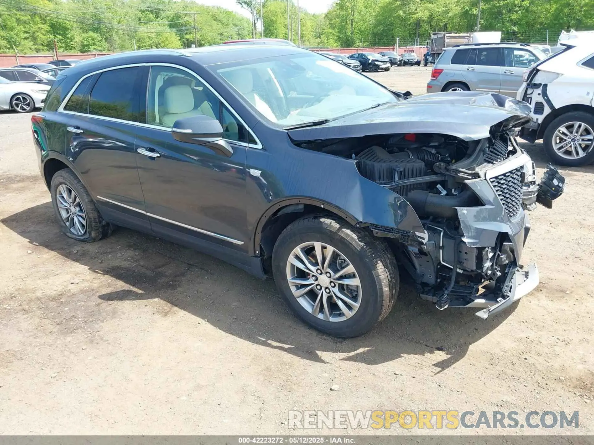 1 Photograph of a damaged car 1GYKNDRS3PZ120963 CADILLAC XT5 2023