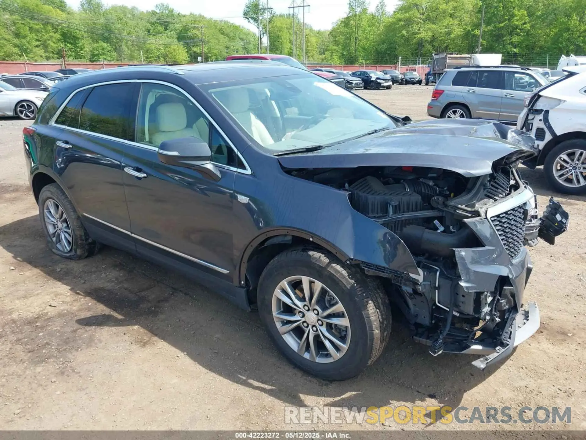 17 Photograph of a damaged car 1GYKNDRS3PZ120963 CADILLAC XT5 2023