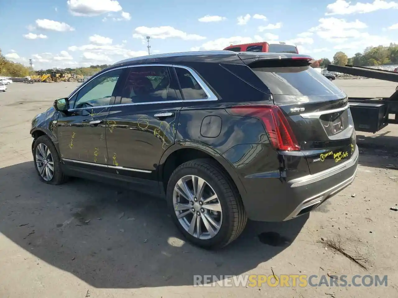 2 Photograph of a damaged car 1GYKNDRS3PZ180600 CADILLAC XT5 2023