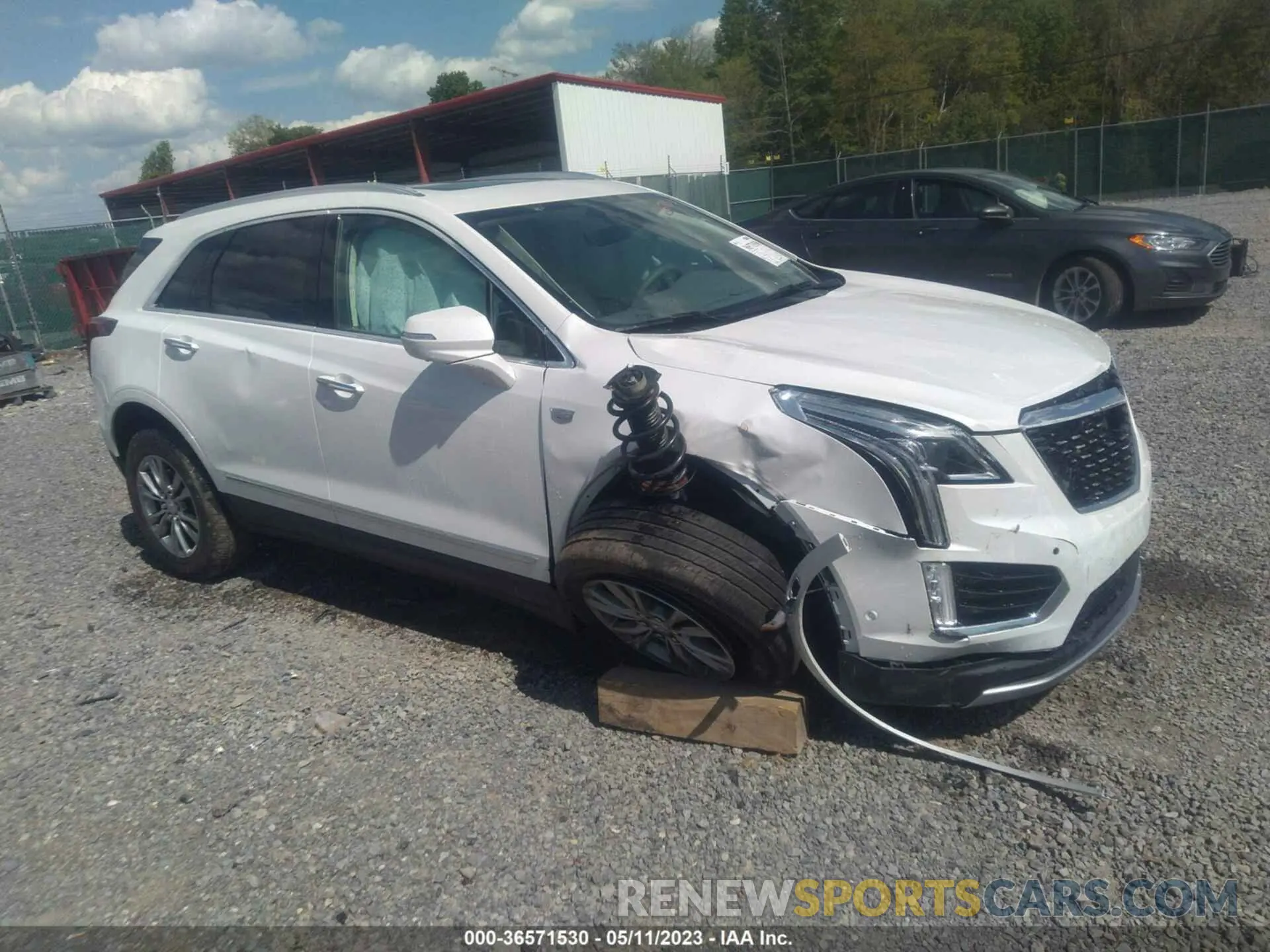 1 Photograph of a damaged car 1GYKNDRS5PZ141071 CADILLAC XT5 2023