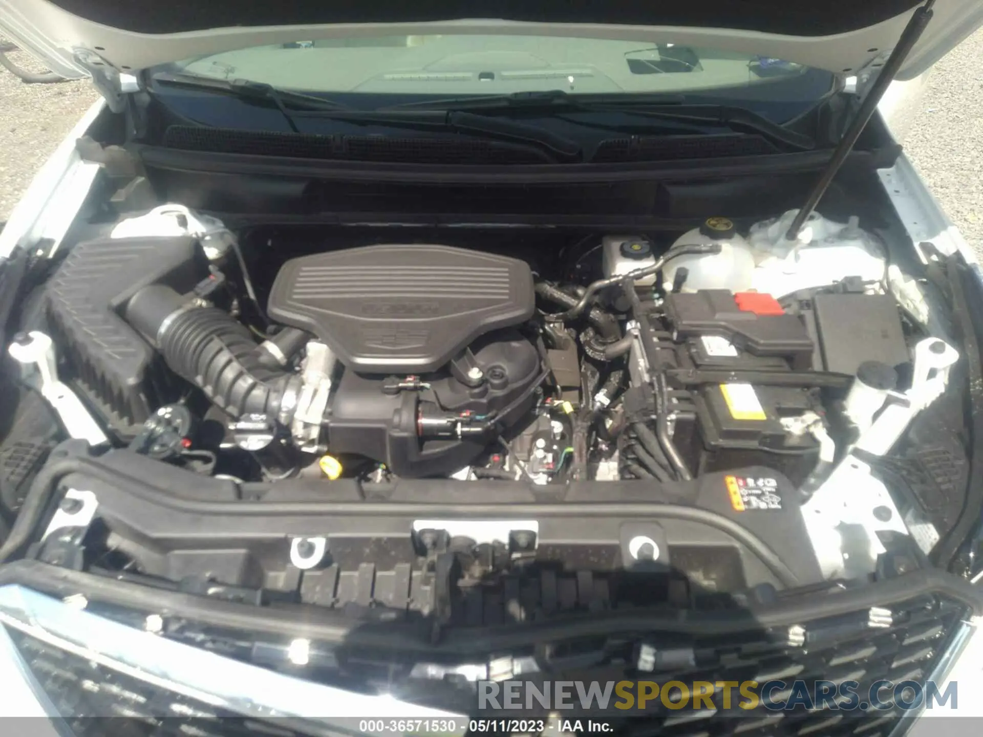 10 Photograph of a damaged car 1GYKNDRS5PZ141071 CADILLAC XT5 2023