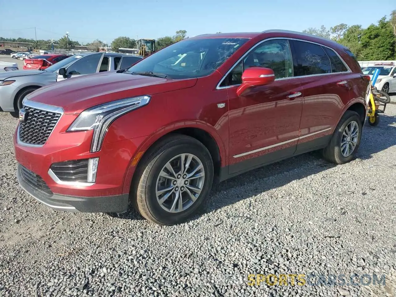 1 Photograph of a damaged car 1GYKNDRS5PZ142799 CADILLAC XT5 2023