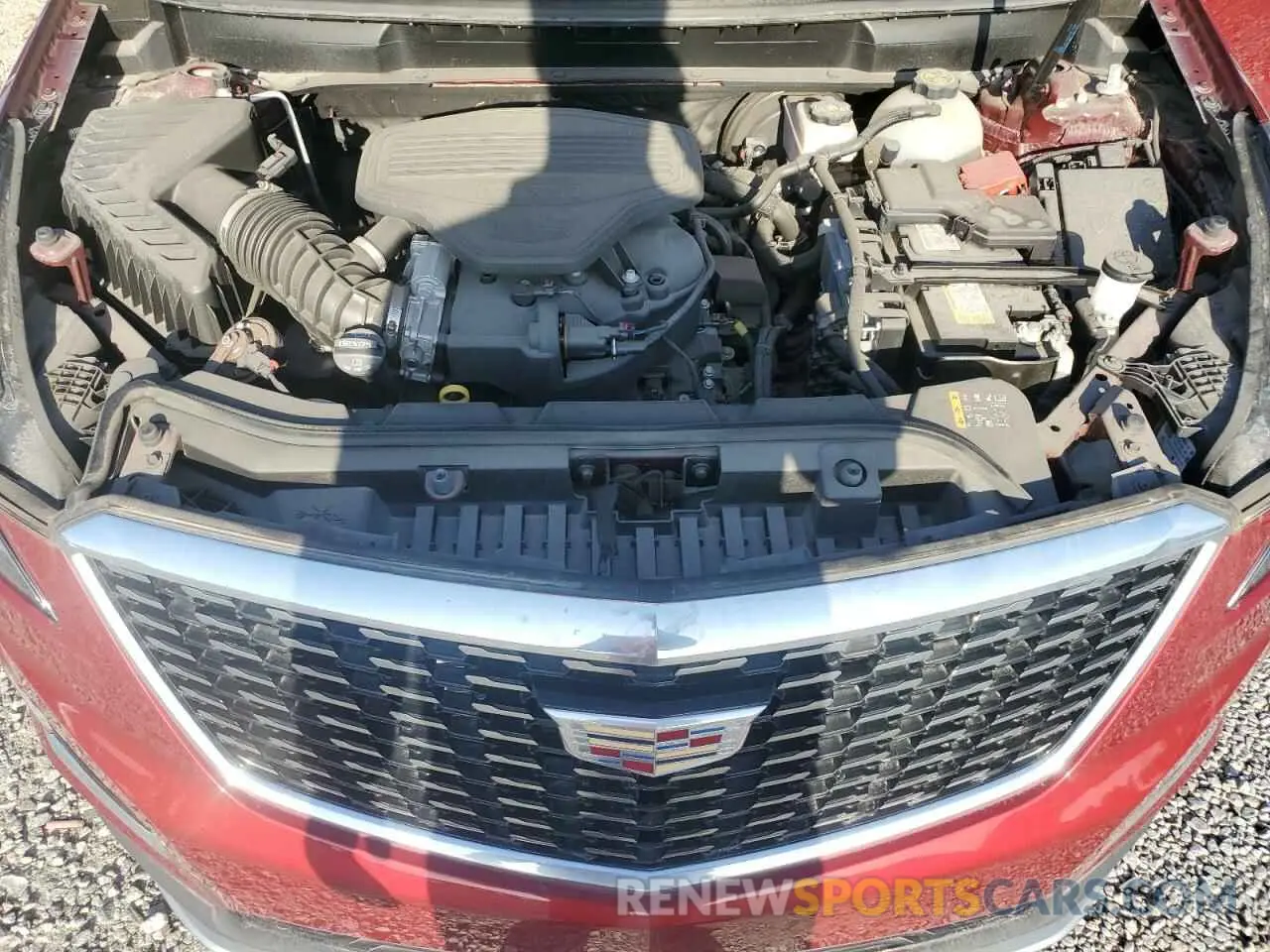 12 Photograph of a damaged car 1GYKNDRS5PZ142799 CADILLAC XT5 2023