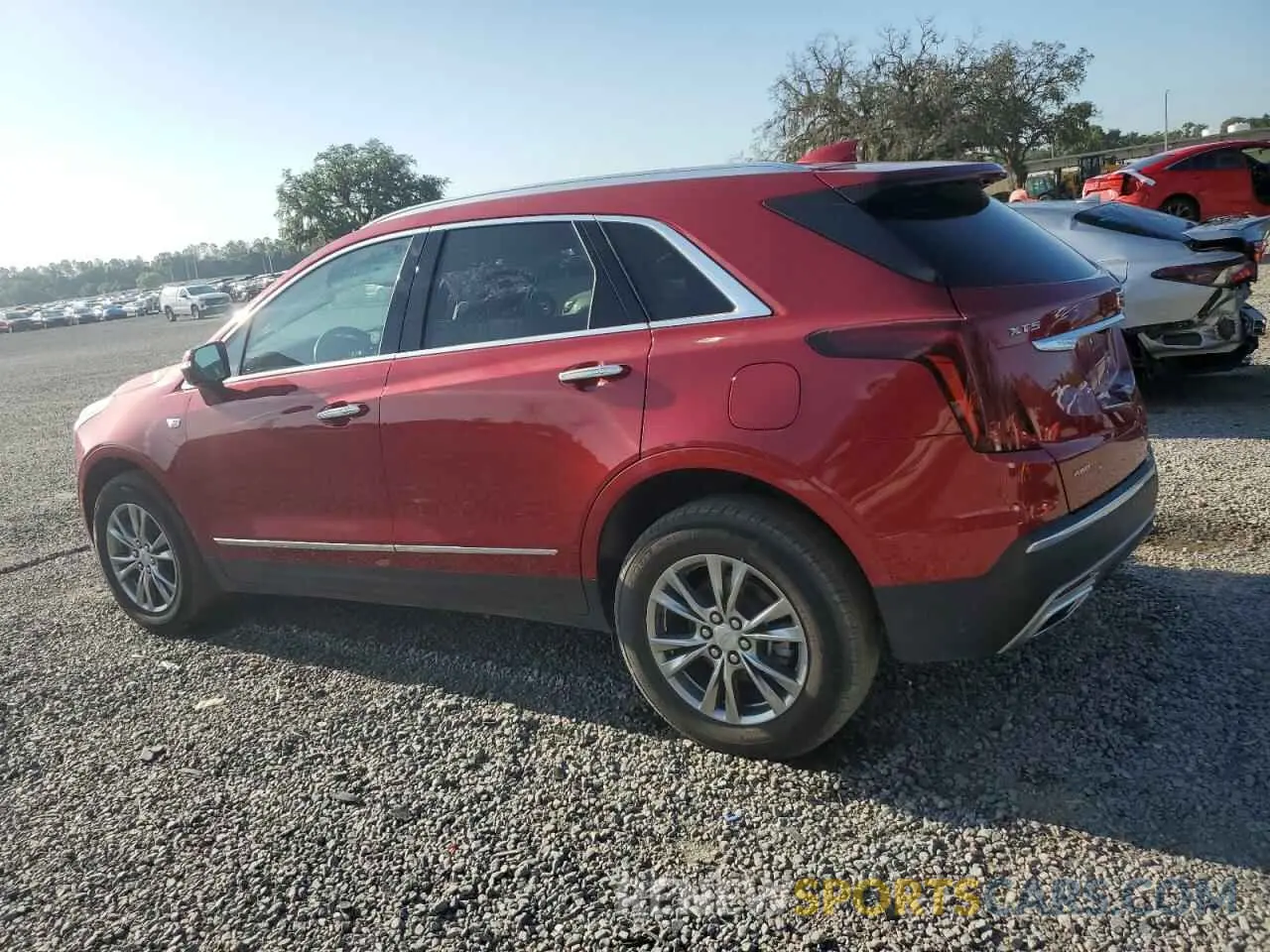 2 Photograph of a damaged car 1GYKNDRS5PZ142799 CADILLAC XT5 2023