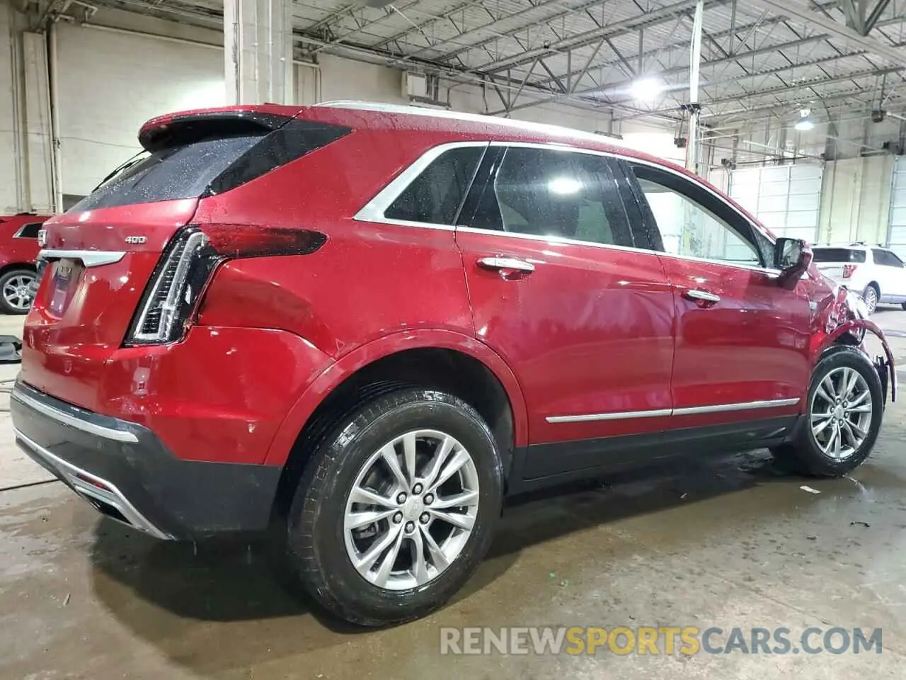 3 Photograph of a damaged car 1GYKNDRS6PZ137806 CADILLAC XT5 2023