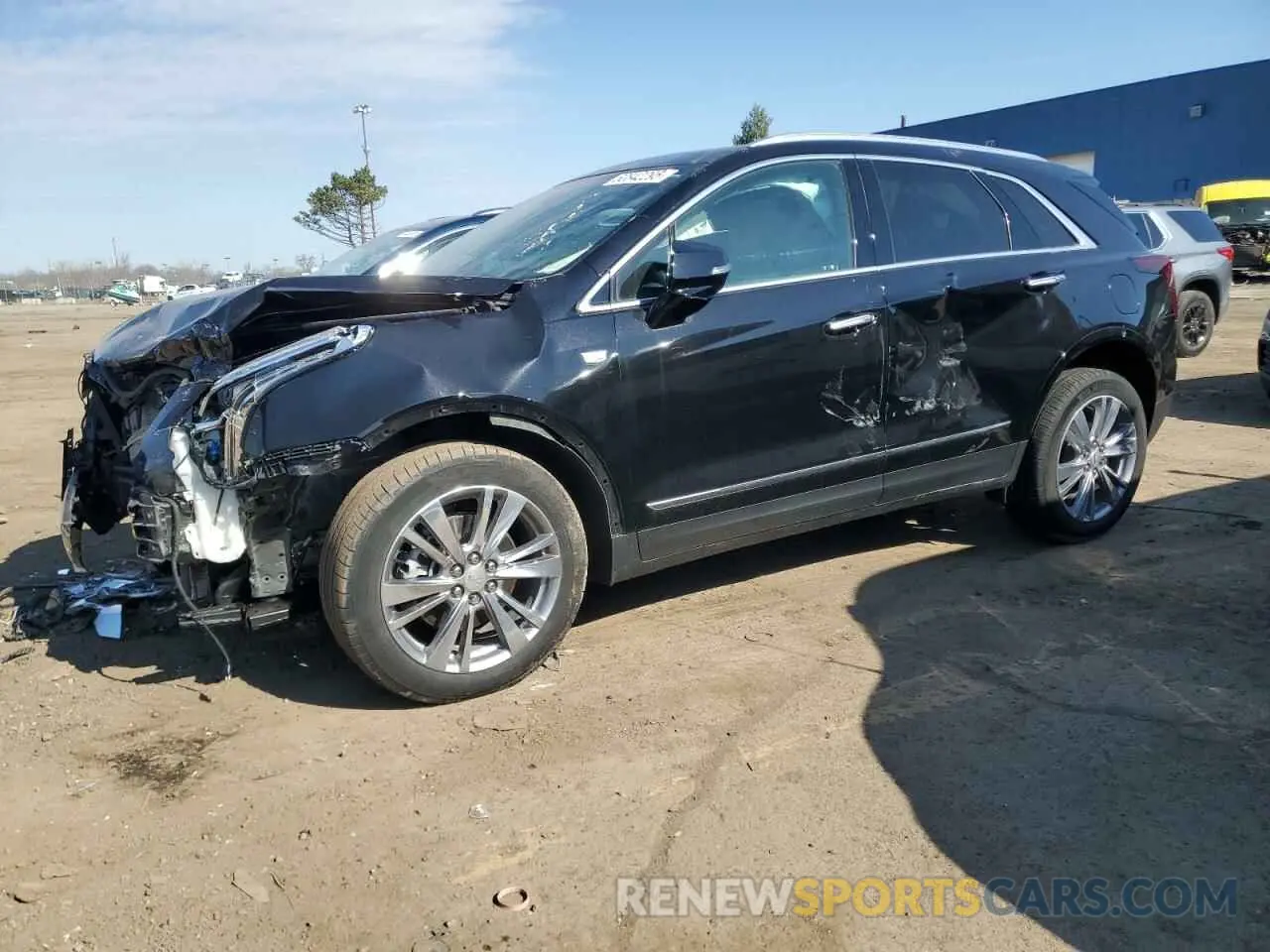 1 Photograph of a damaged car 1GYKNDRS8PZ144241 CADILLAC XT5 2023