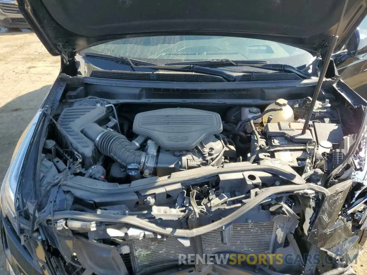 12 Photograph of a damaged car 1GYKNDRS8PZ144241 CADILLAC XT5 2023