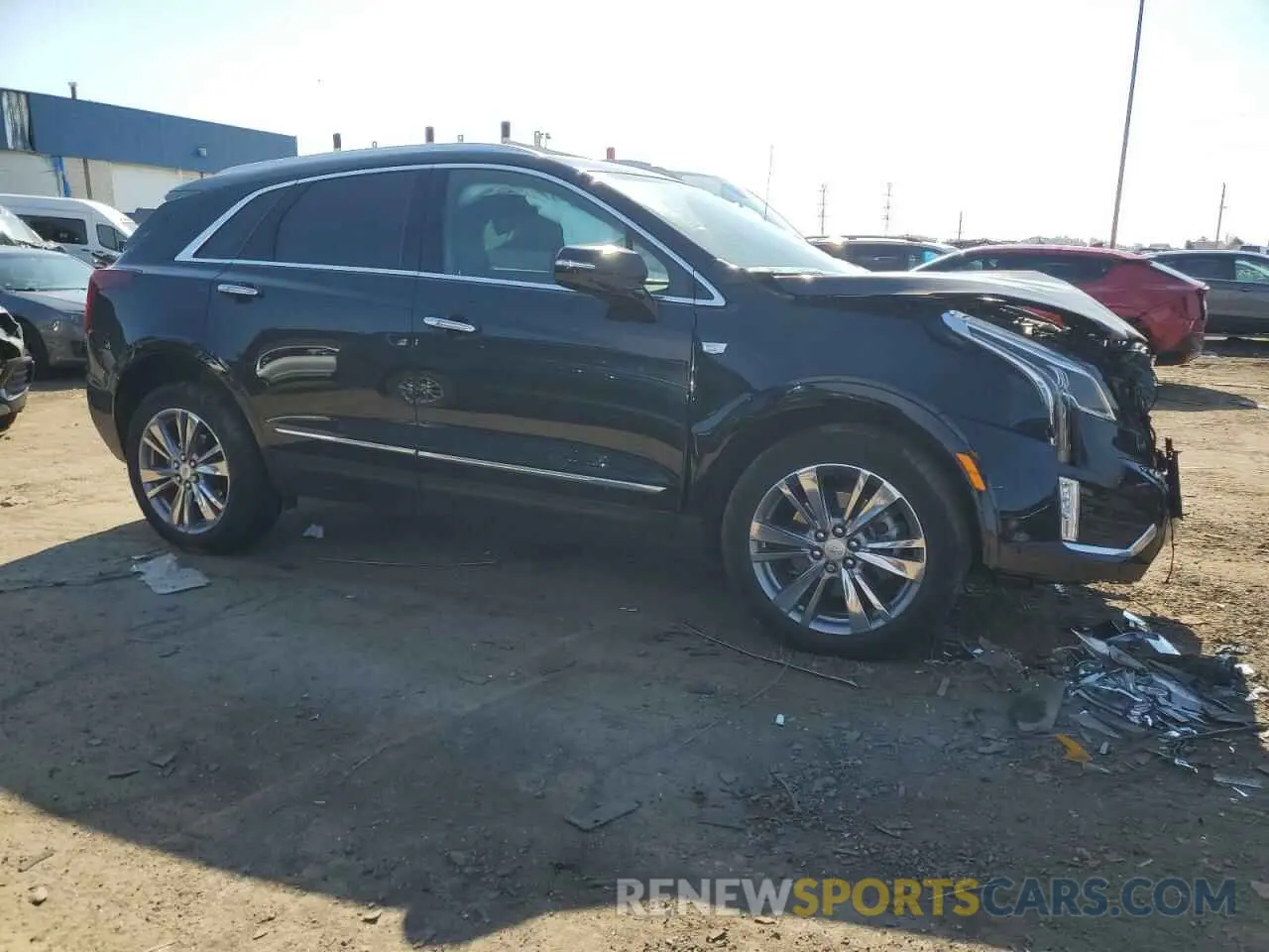 4 Photograph of a damaged car 1GYKNDRS8PZ144241 CADILLAC XT5 2023