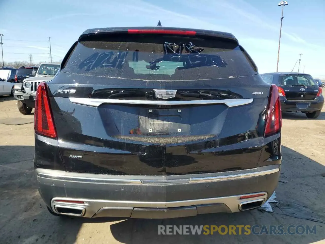 6 Photograph of a damaged car 1GYKNDRS8PZ144241 CADILLAC XT5 2023