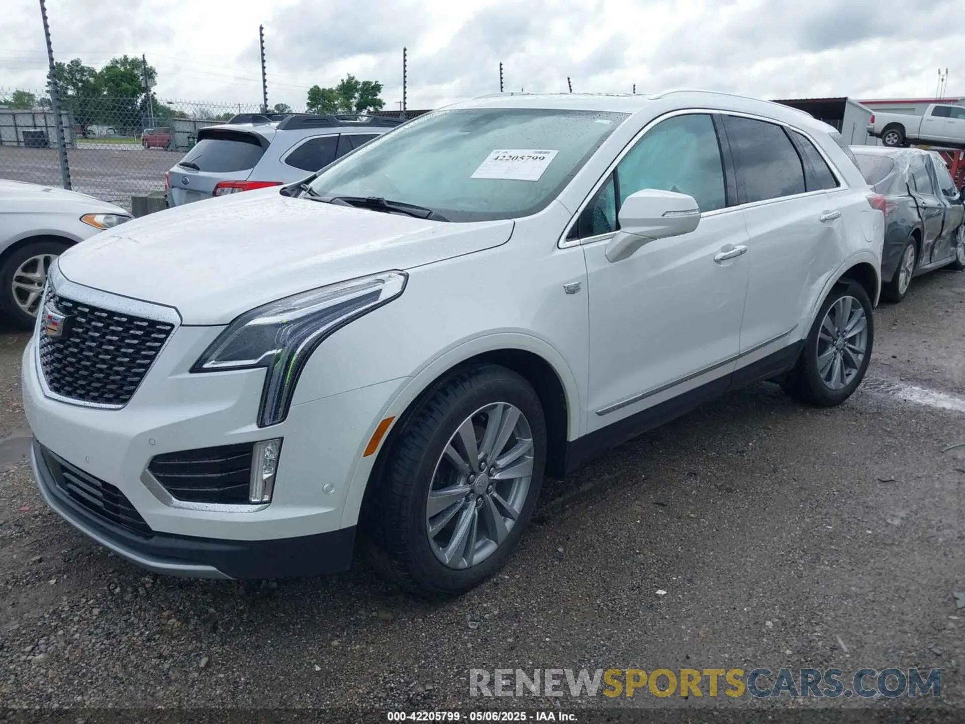 2 Photograph of a damaged car 1GYKNDRS9PZ199653 CADILLAC XT5 2023