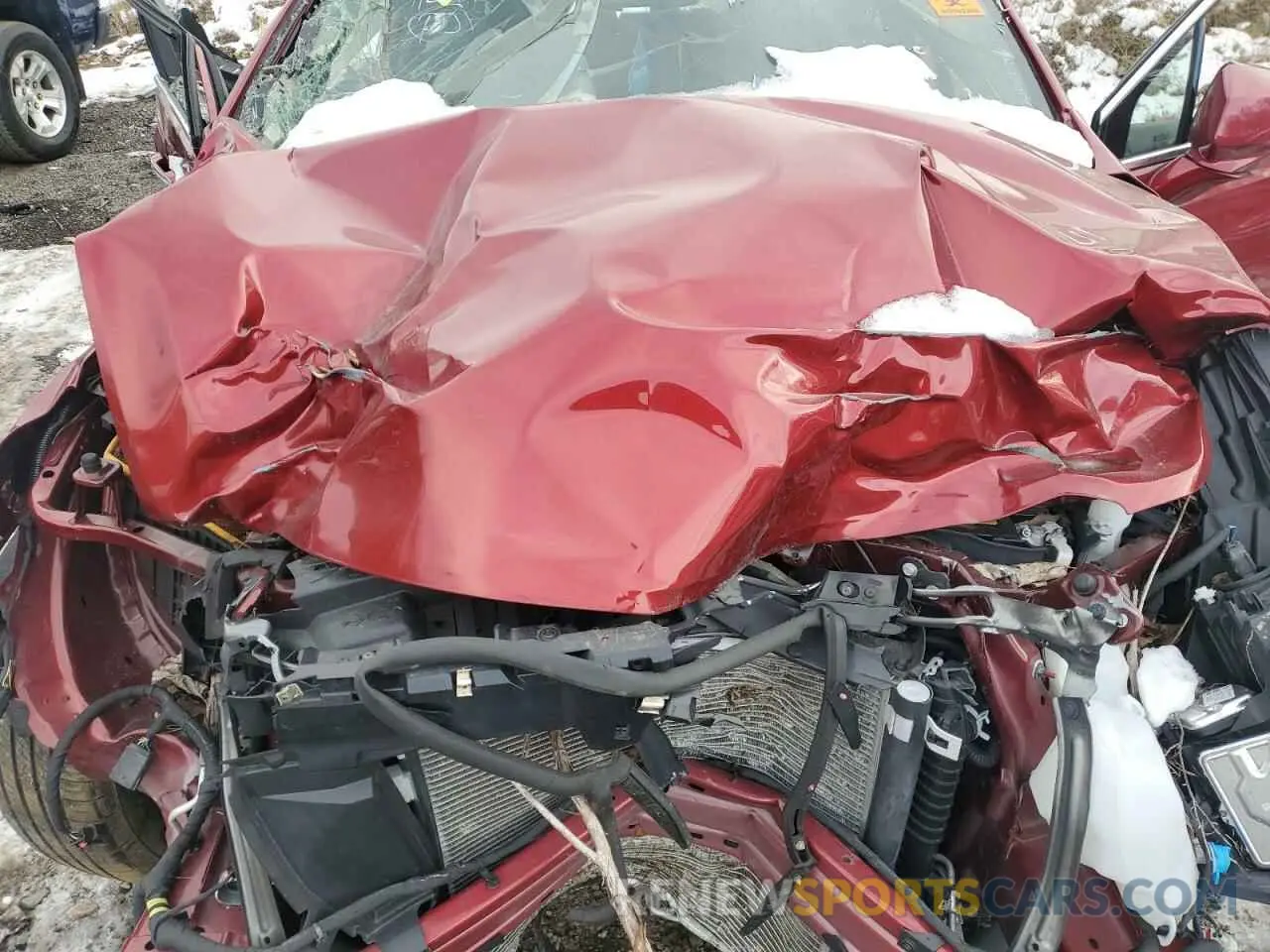12 Photograph of a damaged car 1GYKNDRSXPZ142488 CADILLAC XT5 2023