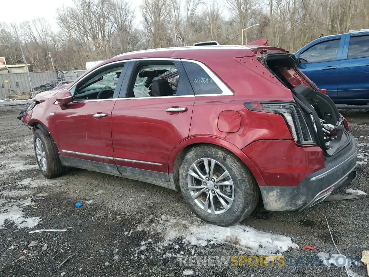 2 Photograph of a damaged car 1GYKNDRSXPZ142488 CADILLAC XT5 2023