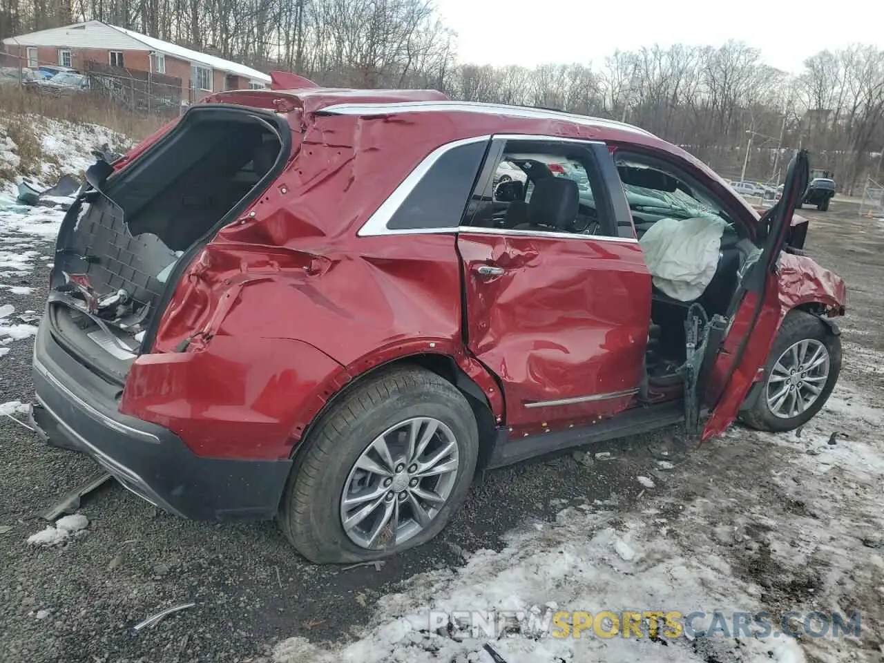 3 Photograph of a damaged car 1GYKNDRSXPZ142488 CADILLAC XT5 2023