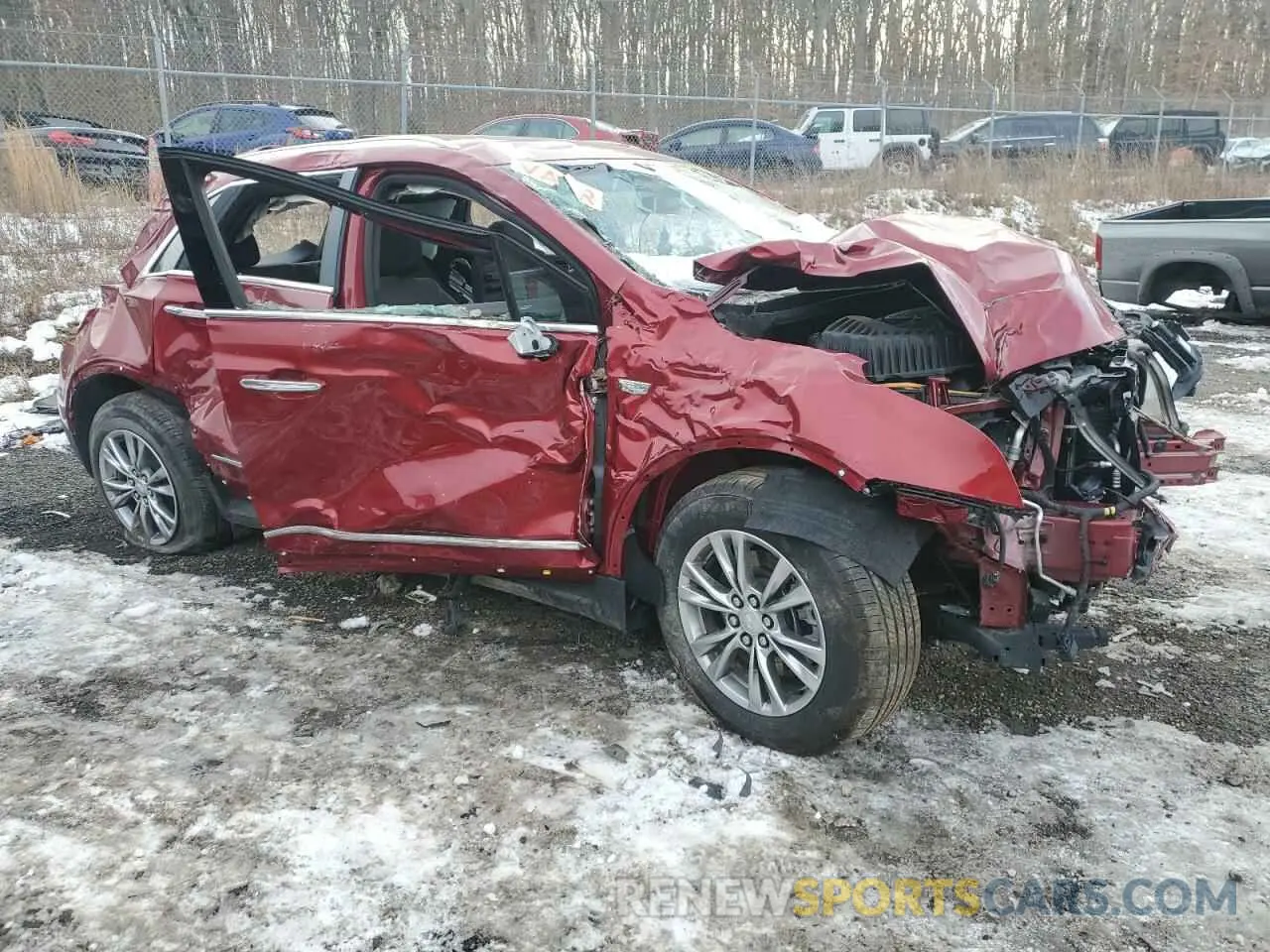 4 Photograph of a damaged car 1GYKNDRSXPZ142488 CADILLAC XT5 2023