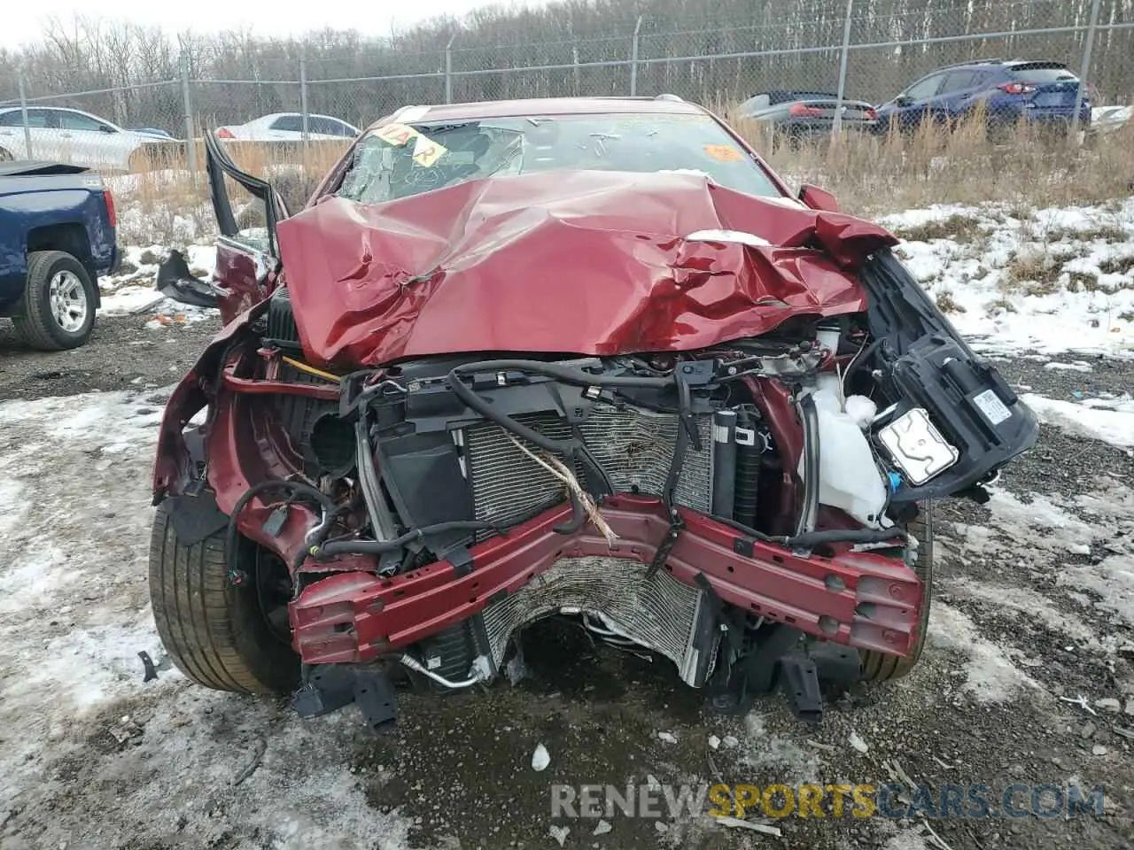 5 Photograph of a damaged car 1GYKNDRSXPZ142488 CADILLAC XT5 2023