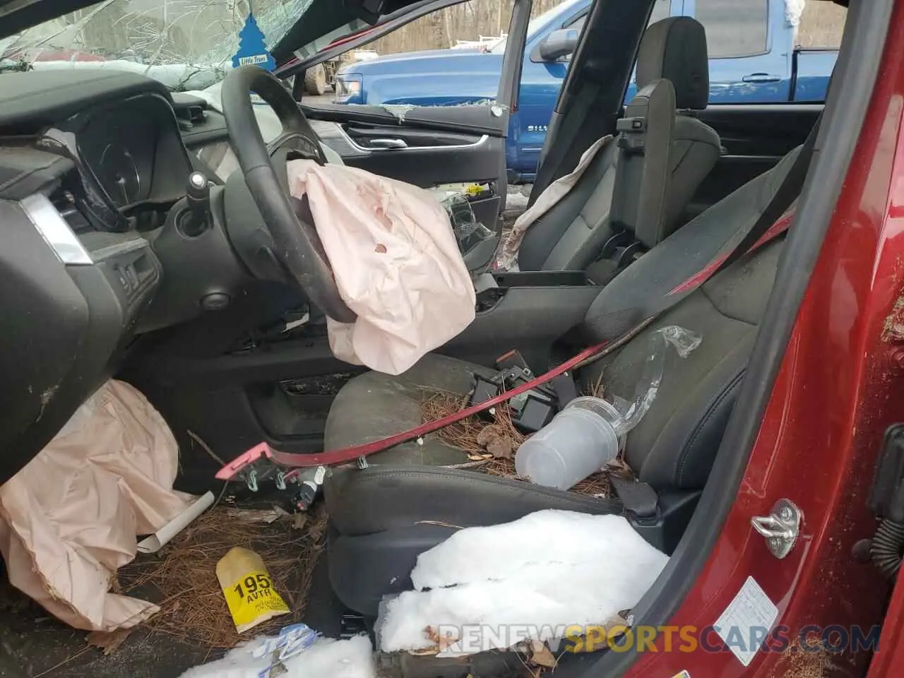 7 Photograph of a damaged car 1GYKNDRSXPZ142488 CADILLAC XT5 2023