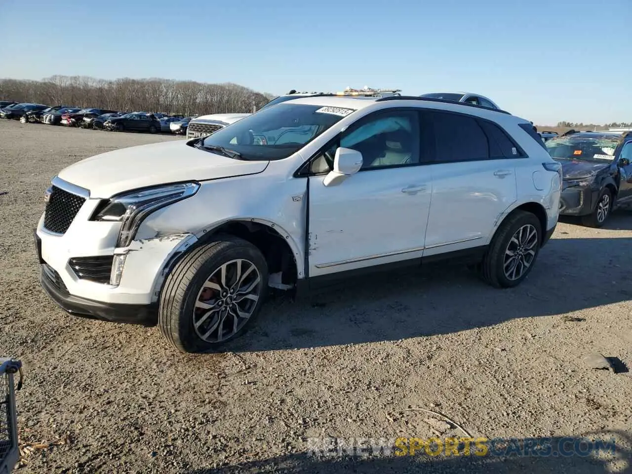 1 Photograph of a damaged car 1GYKNGRS1PZ137696 CADILLAC XT5 2023