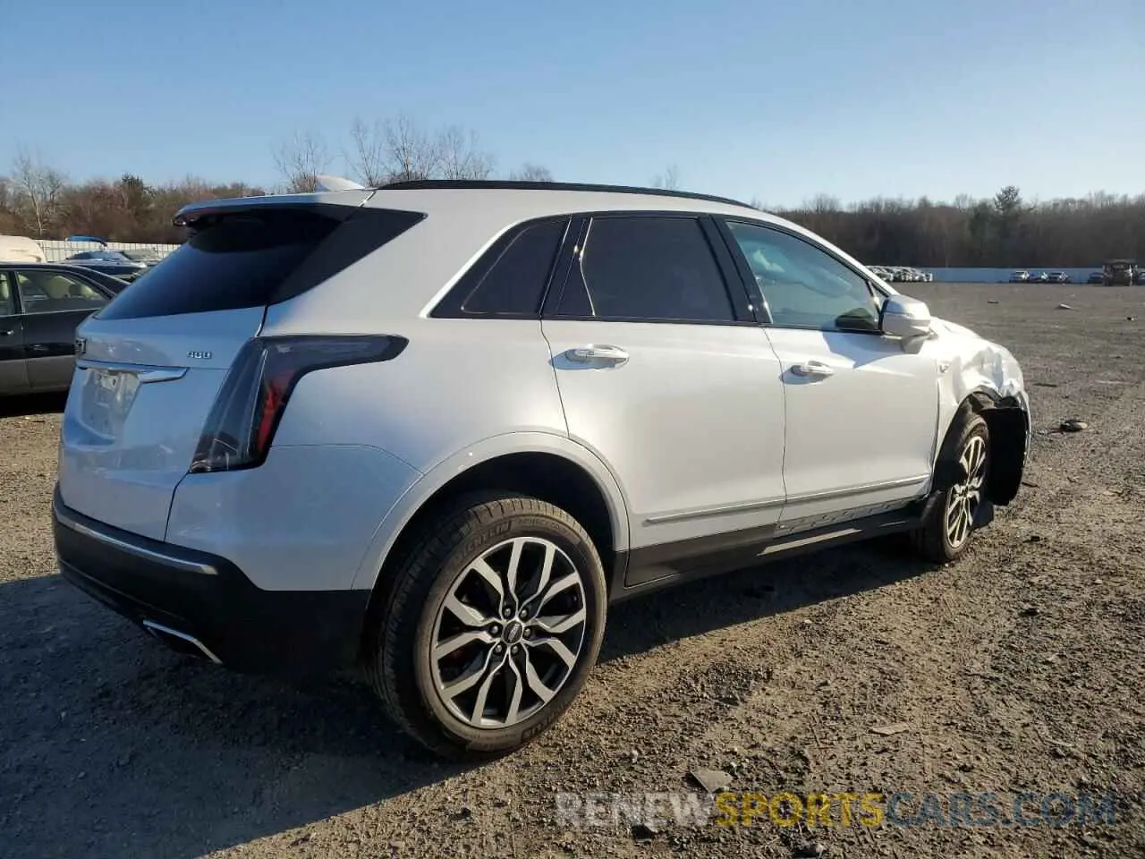 3 Photograph of a damaged car 1GYKNGRS1PZ137696 CADILLAC XT5 2023