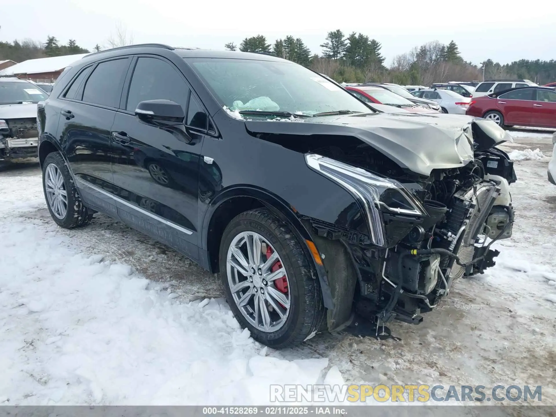 1 Photograph of a damaged car 1GYKNGRS5PZ168479 CADILLAC XT5 2023