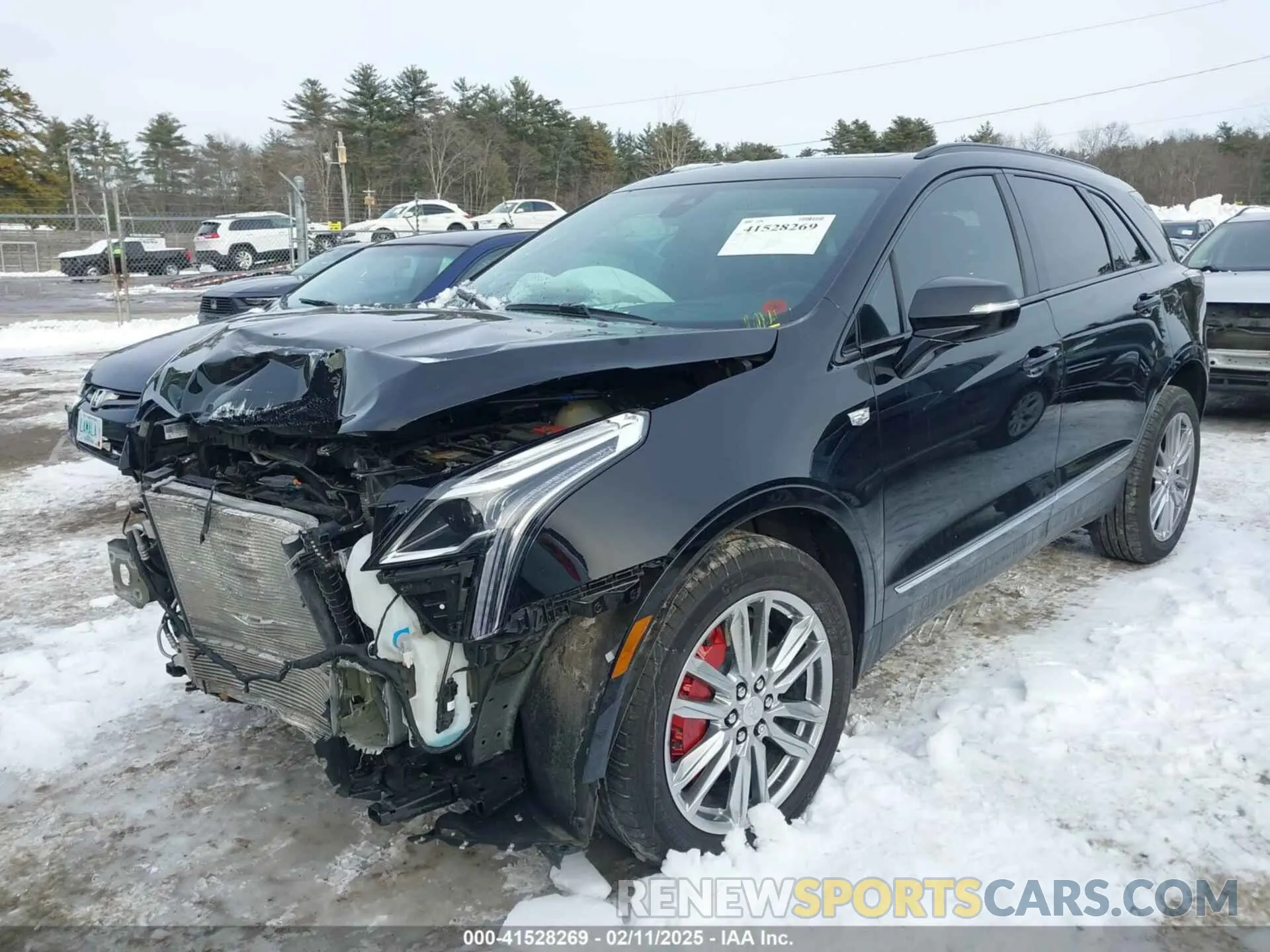 2 Photograph of a damaged car 1GYKNGRS5PZ168479 CADILLAC XT5 2023