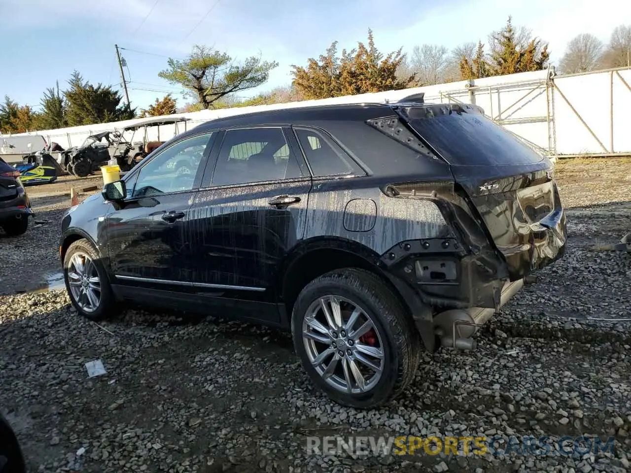 2 Photograph of a damaged car 1GYKNGRS6PZ131182 CADILLAC XT5 2023